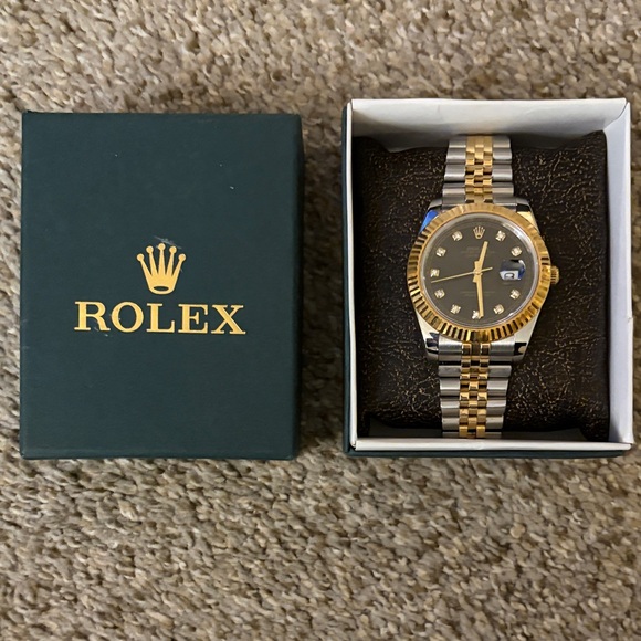 Rolex Other - Rolex Two-Tone Gold and Silver Watch